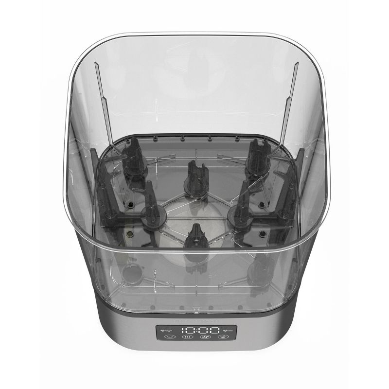 Baby Brezza Superquick Αποστειρωτής-Στεγνωτήρας Stainless Steel