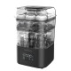 Baby Brezza Superquick Αποστειρωτής-Στεγνωτήρας Black