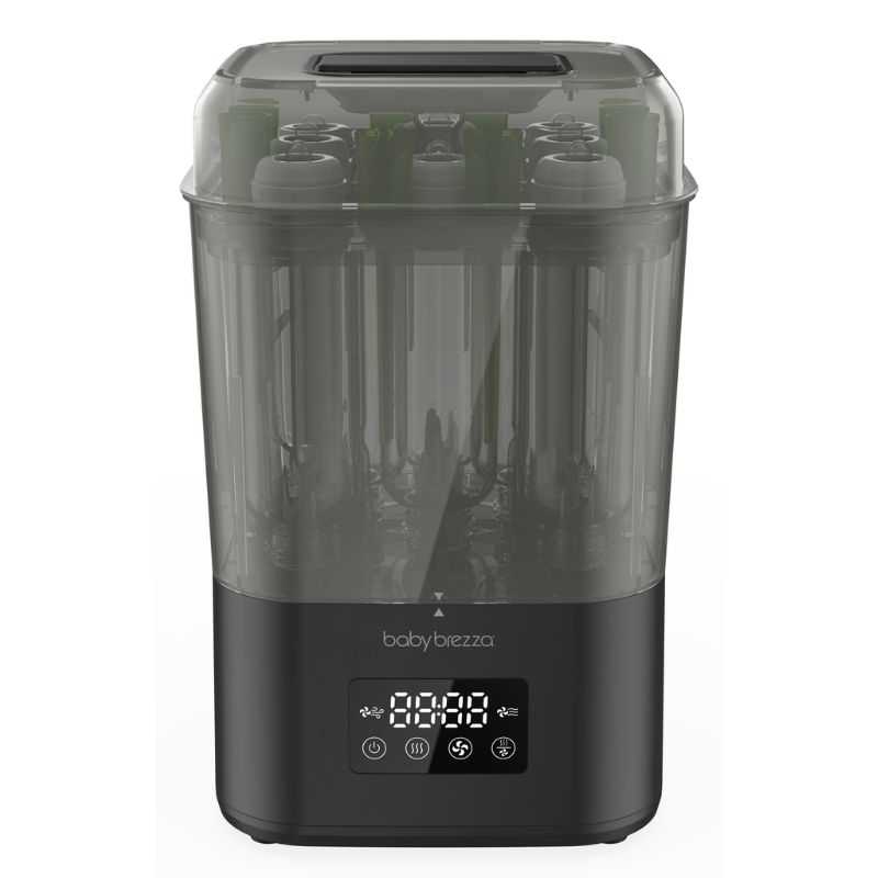 Baby Brezza Superquick Αποστειρωτής-Στεγνωτήρας Black