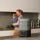 Baby Brezza Superquick Αποστειρωτής-Στεγνωτήρας Black