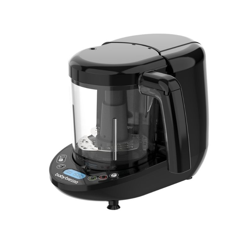 Baby Brezza Food Maker Deluxe Ατμομάγειρας-Μπλέντερ 3-σε-1 Black 
