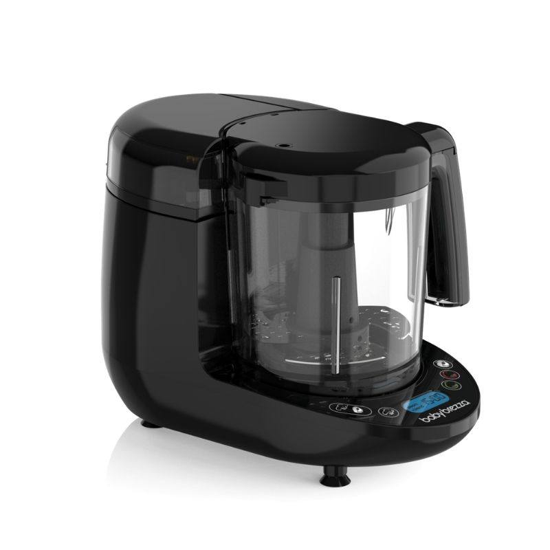 Baby Brezza Food Maker Deluxe Ατμομάγειρας-Μπλέντερ 3-σε-1 Black 