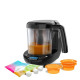 Baby Brezza Food Maker Deluxe Ατμομάγειρας-Μπλέντερ 3-σε-1 Black 