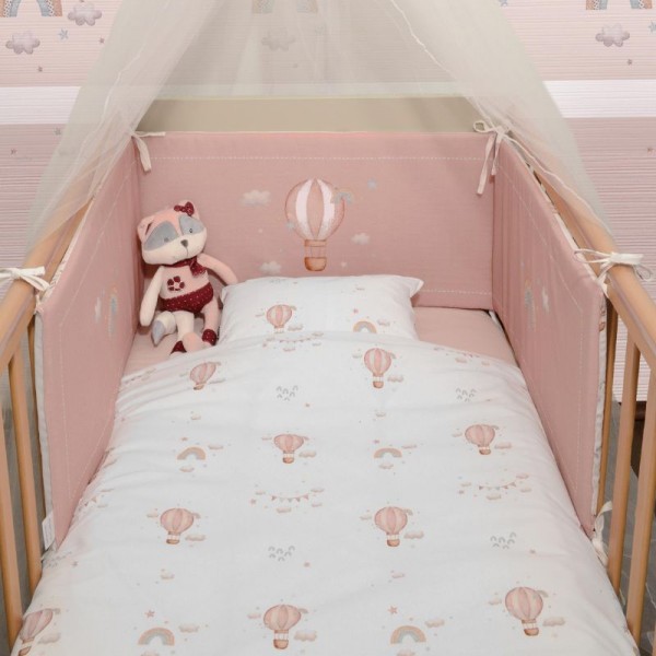 Baby Oliver Πάπλωμα & Παπλωματοθήκη 100*140cm Σχ. 422 Σάπιο Μήλο