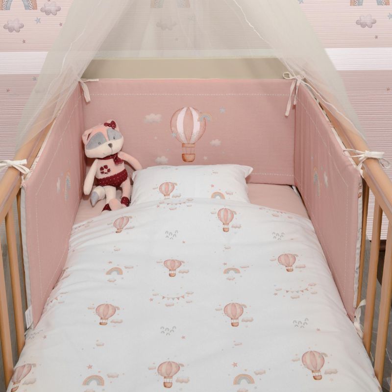 Baby Oliver Πάπλωμα & Παπλωματοθήκη 100*140cm Σχ. 422 Σάπιο Μήλο