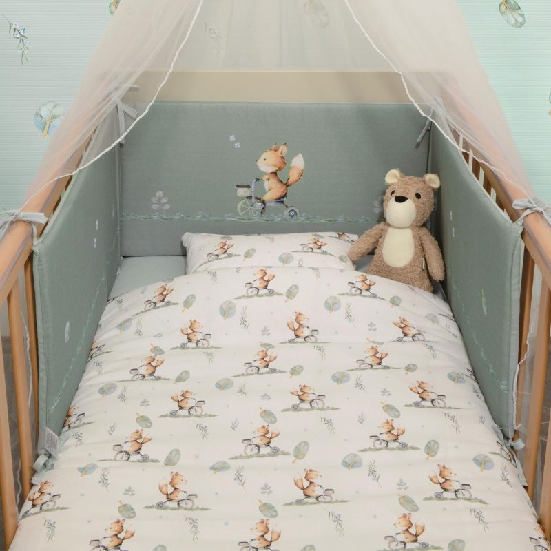 Baby Oliver Πάπλωμα & Παπλωματοθήκη 100*140cm Σχ. 423 Μέντα