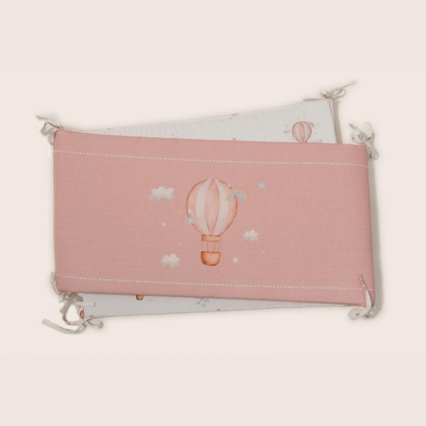 Baby Oliver Πάντα Προστασίας Κρεβατιού 34*210cm Σχ. 422 Σάπιο Μήλο