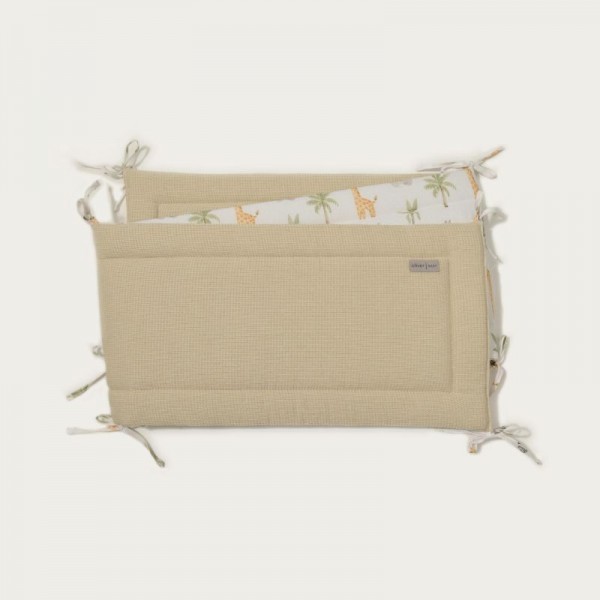 Baby Oliver Πάντα Προστασίας Κρεβατιού 34*210cm Σχ. 424 Μπεζ