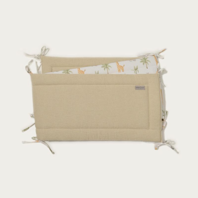 Baby Oliver Πάντα Προστασίας Κρεβατιού 34*210cm Σχ. 424 Μπεζ