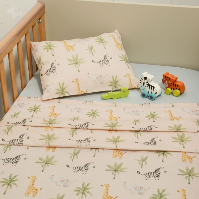 Baby Oliver Σετ Σεντόνια Κούνιας 110*170cm 2 τμχ Με Μαξιλαροθήκη 30*40cm Σχ. 425