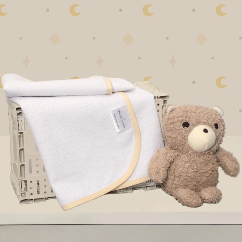 Baby Oliver Σελτεδάκι Με Ρέλι 50*70cm Μπεζ