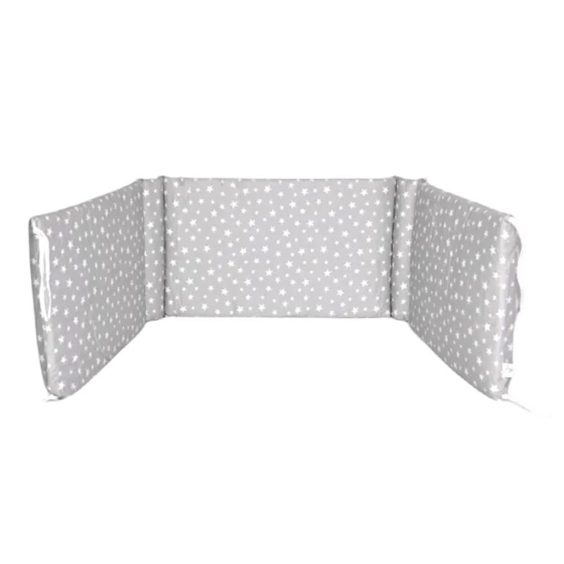 Baby Star Πάντα 40cm * 200cm Γκρι Με Λευκά Αστέρια