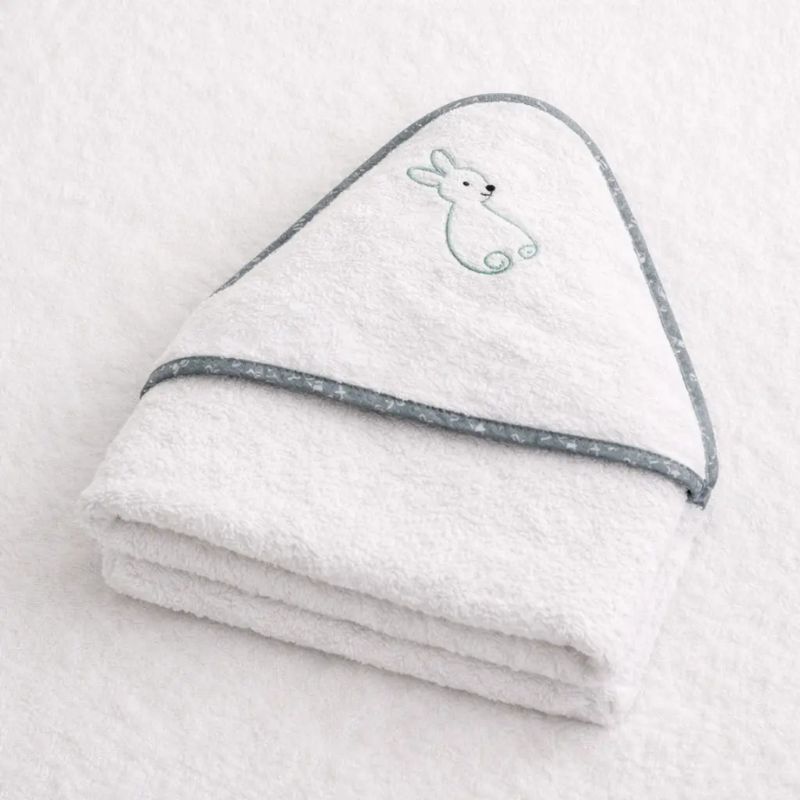 Baby Star Μπουρνούζι 95*95cm Larvik Λευκό