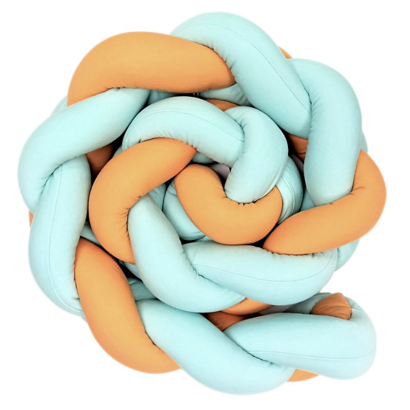 Baby Star Πάντα-Πλεξούδα Extra Large 19*200cm Βεραμάν-Κάραμελ