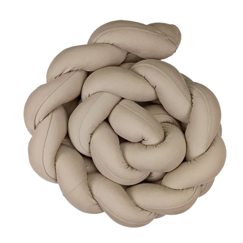 Baby Star Πάντα-Πλεξούδα Extra Large 19*200cm Καφέ