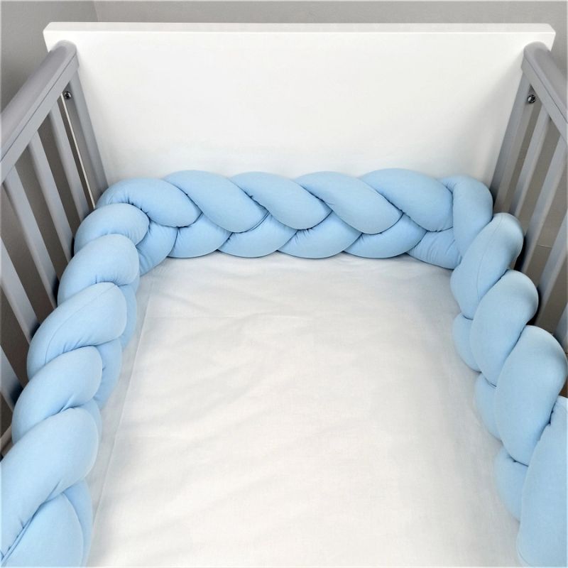 Baby Star Πάντα-Πλεξούδα Extra Large 19*200cm Σιέλ Baby Star Πάντα-Πλεξούδα Extra Large 19*200cm Σιέλ