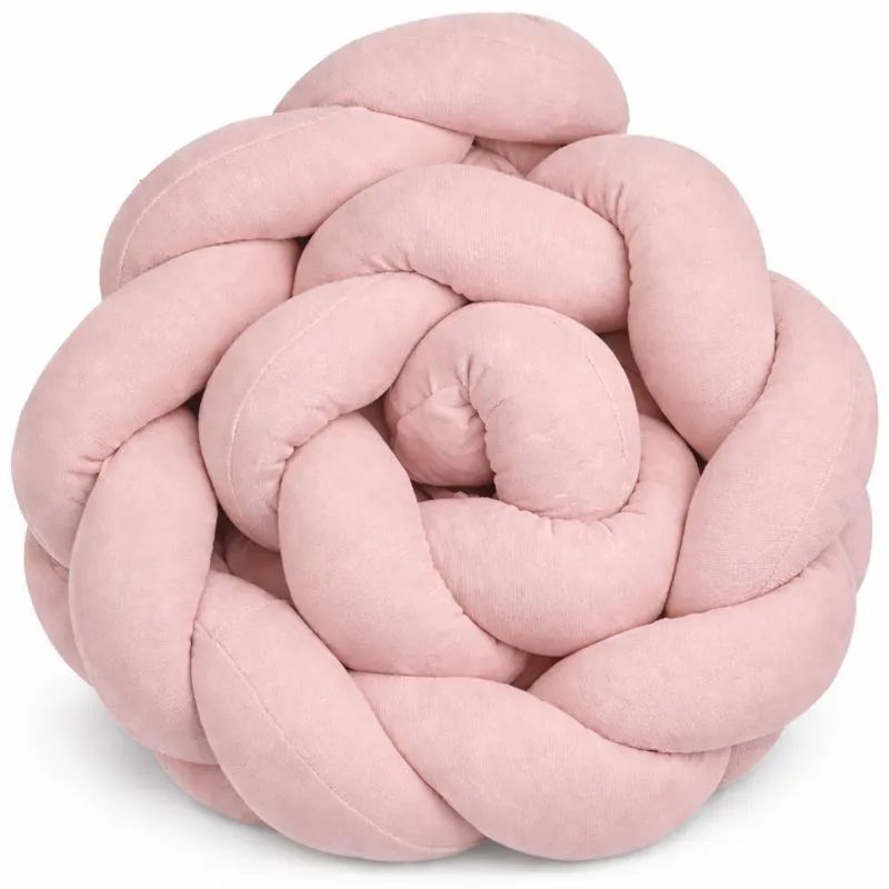 Baby Star Βελουτέ Πάντα-Πλεξούδα Extra Large 19*200cm Πέταλ