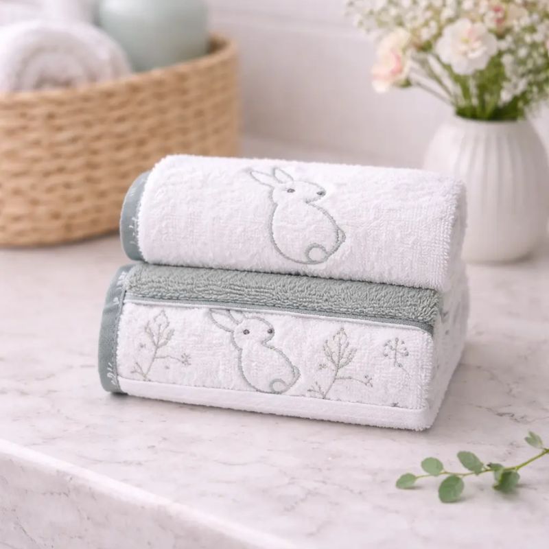 Baby Star Σετ Λαβέτες 3 τμχ (2+1) 30*30cm Larvik