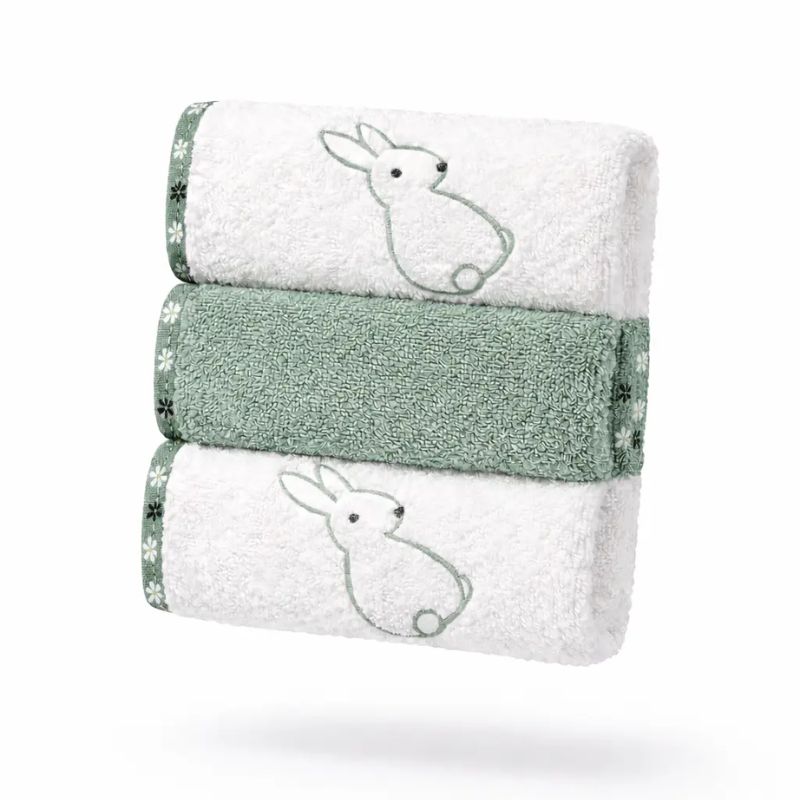 Baby Star Σετ Λαβέτες 3 τμχ (2+1) 30*30cm Larvik