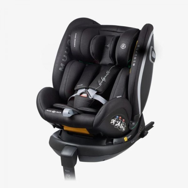 Babyauto Muugi i-Size Κάθισμα Αυτοκινήτου 40-150cm Black Line