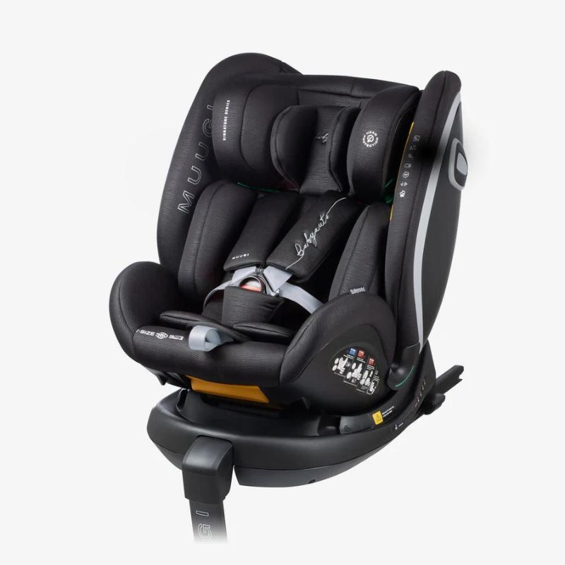 Babyauto Muugi i-Size Κάθισμα Αυτοκινήτου 40-150cm Black Line