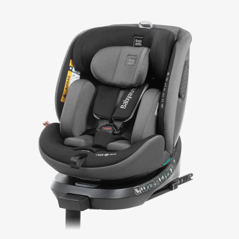 Baby Auto Core I-Size Βρεφικό Κάθισμα Αυτοκινήτου Anthracite Melange 40-150cm