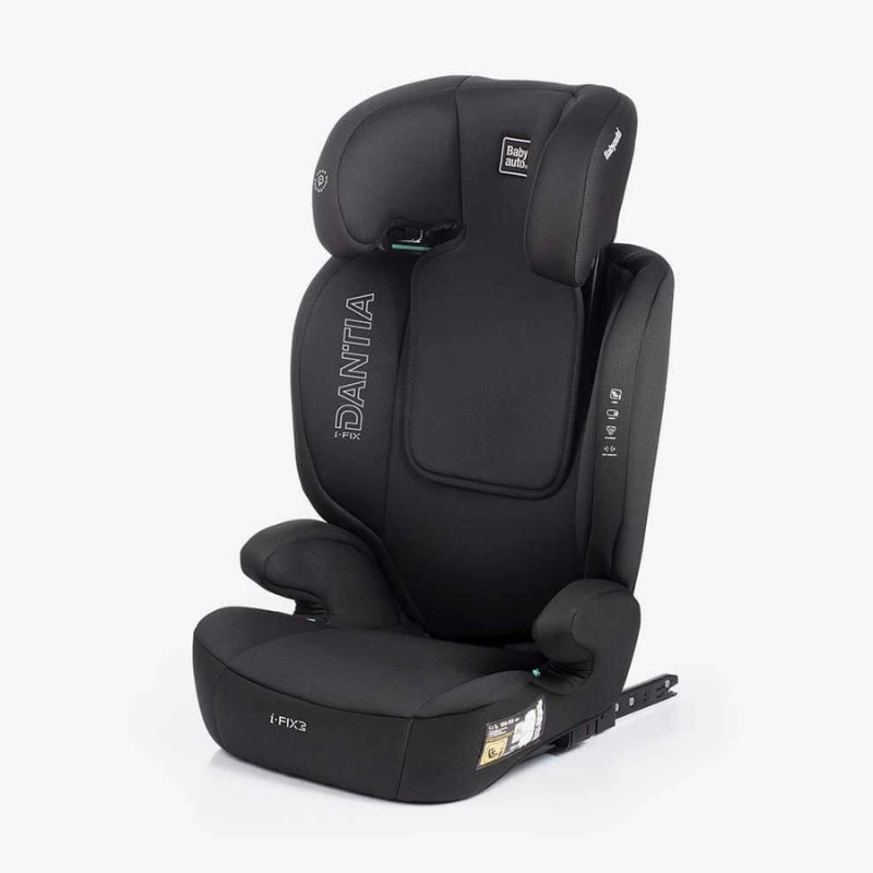 Babyauto Dantia i-Fix Κάθισμα Αυτοκινήτου 100-150cm Black Cross Embossed 