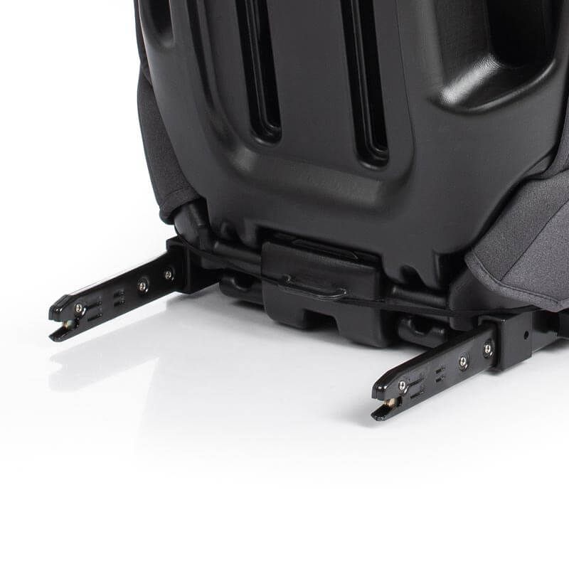 Babyauto Dantia i-Fix Κάθισμα Αυτοκινήτου 100-150cm Black Cross Embossed 