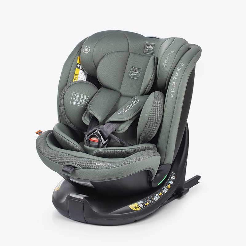 Babyauto Kanda i-Fix i-Size Κάθισμα Αυτοκινήτου 40-150cm Pine Green