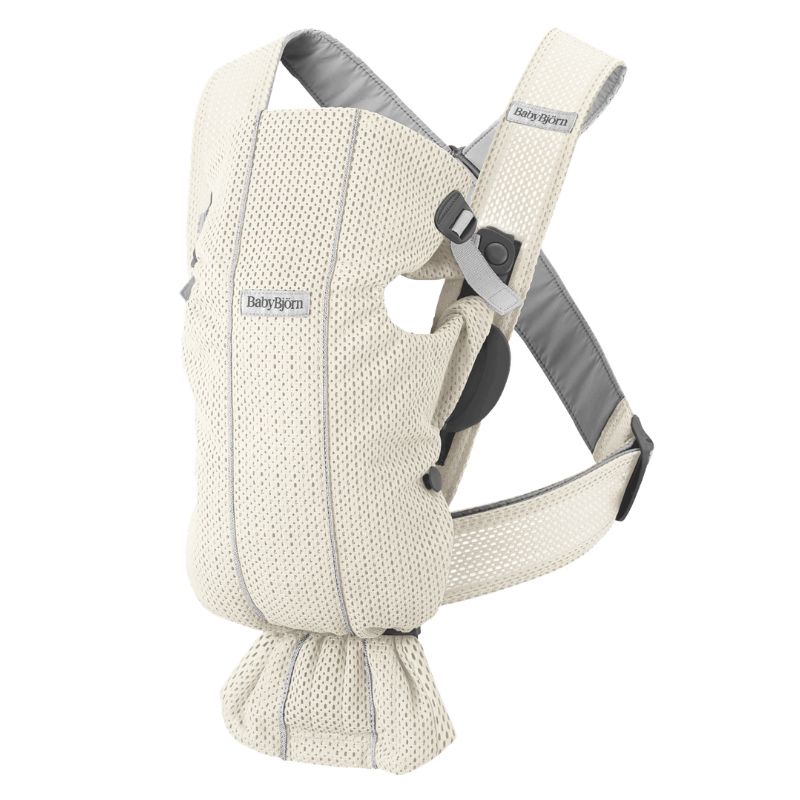 BabyBjorn Mini 3D Mesh Μάρσιπος 3.2–11kg Cream