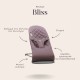 BabyBjorn Bliss Woven Βρεφικό Ρηλάξ Για 3.5-13kg Classic Quilt Anthracite