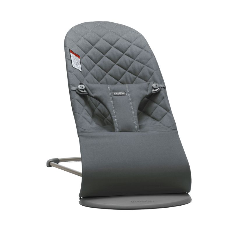 BabyBjorn Bliss Woven Βρεφικό Ρηλάξ Για 3.5-13kg Classic Quilt Anthracite BabyBjorn Bliss Woven Βρεφικό Ρηλάξ Για 3.5-13kg Classic Quilt Anthracite