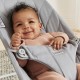 BabyBjorn Bliss Woven Βρεφικό Ρηλάξ Για 3.5-13kg Petal Quilt Light Gray