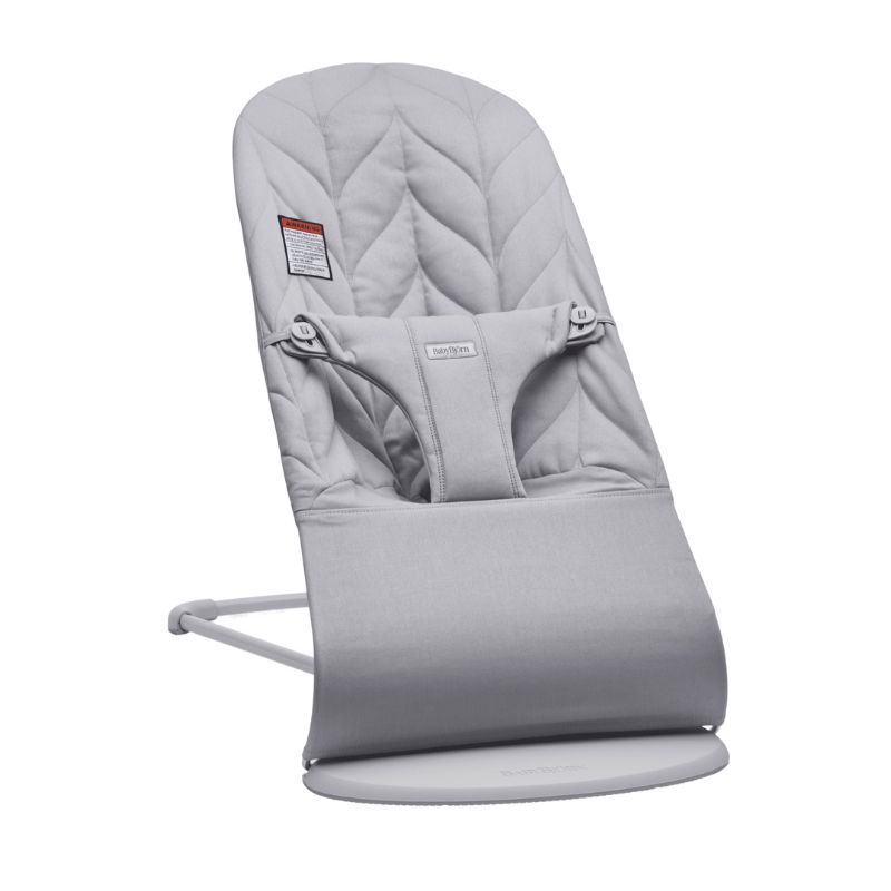 BabyBjorn Bliss Woven Βρεφικό Ρηλάξ Για 3.5-13kg Petal Quilt Light Gray BabyBjorn Bliss Woven Βρεφικό Ρηλάξ Για 3.5-13kg Petal Quilt Light Gray