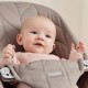 BabyBjorn Bliss Ρηλάξ Από Ύφασμα Πετάλ Quilt Sand Grey