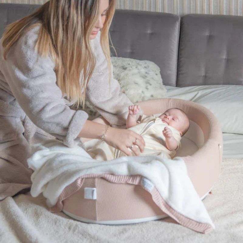 Bamboom Baby Nest Co-Sleeping Βρεφική Φωλιά Nude Pink