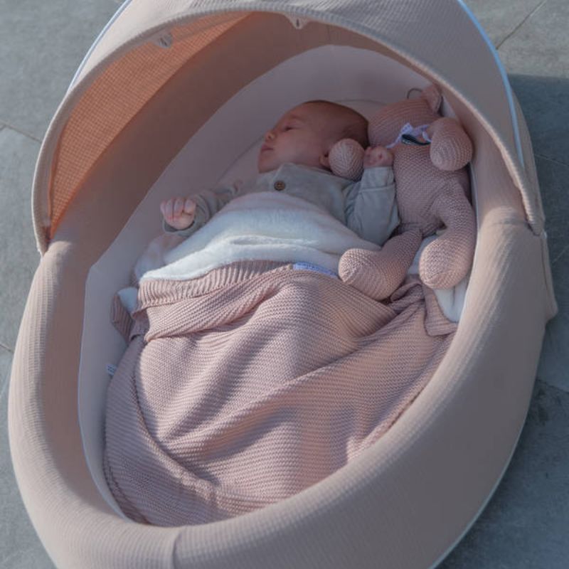 Bamboom Baby Nest Co-Sleeping Βρεφική Φωλιά Nude Pink