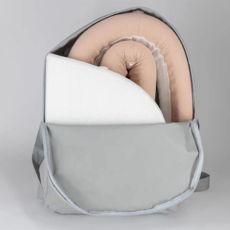 Bamboom Baby Nest Co-Sleeping Βρεφική Φωλιά Nude Pink