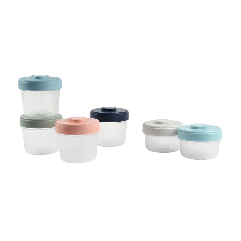 Beaba 1st Stage Σετ Δοχεία Αποθήκευσης Φαγητού 2*90ml Και 4*150ml 6 τμχ