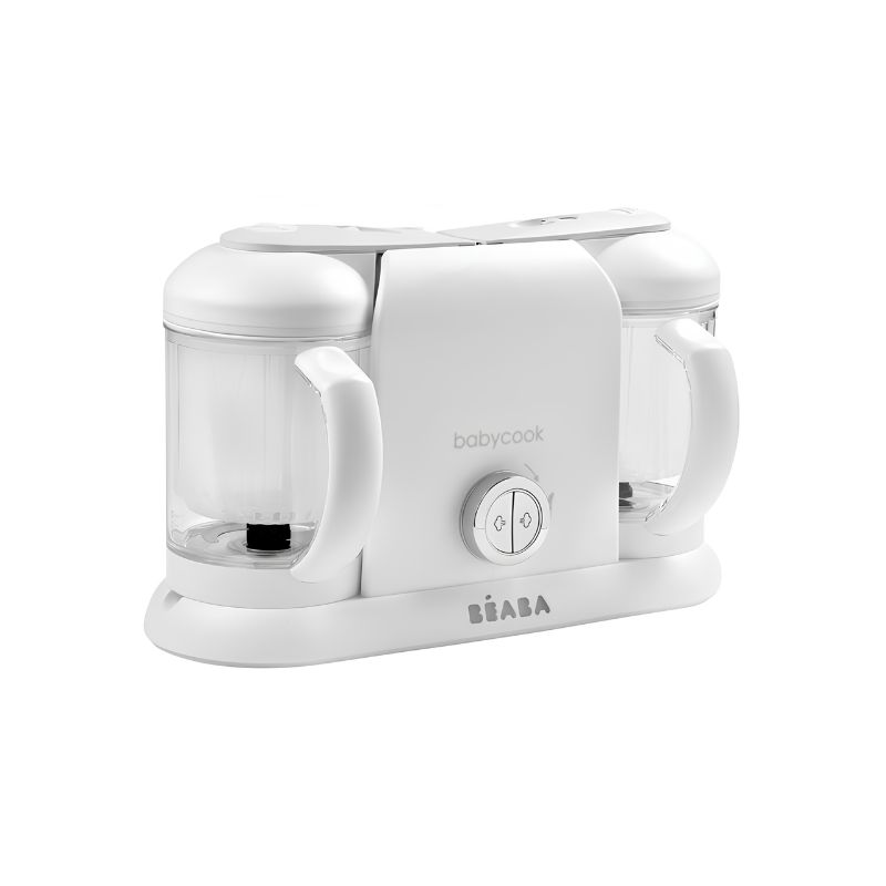Beaba Babycook Duo Ατμομάγειρας 6-Σε-1 2*1100ml White Silver