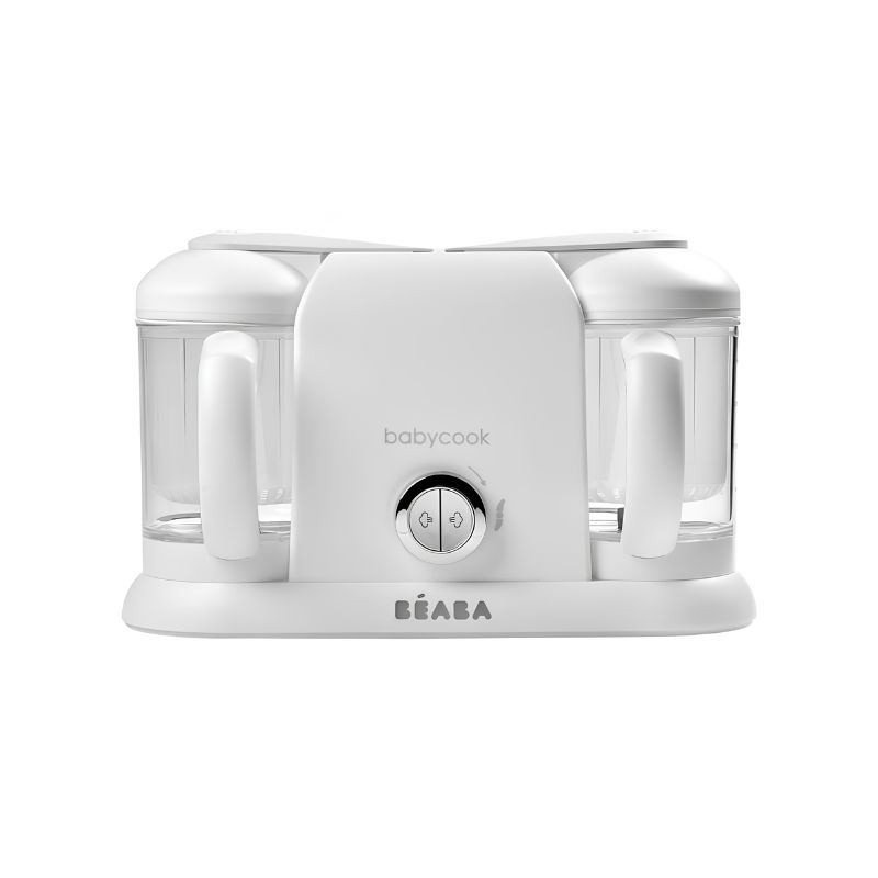 Beaba Babycook Duo Ατμομάγειρας 6-Σε-1 2*1100ml White Silver