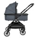 Bebestars Πολυκαρότσι Mirage 2σε1 με Αυτόματο Μηχανισμό Quick–Twist Grey