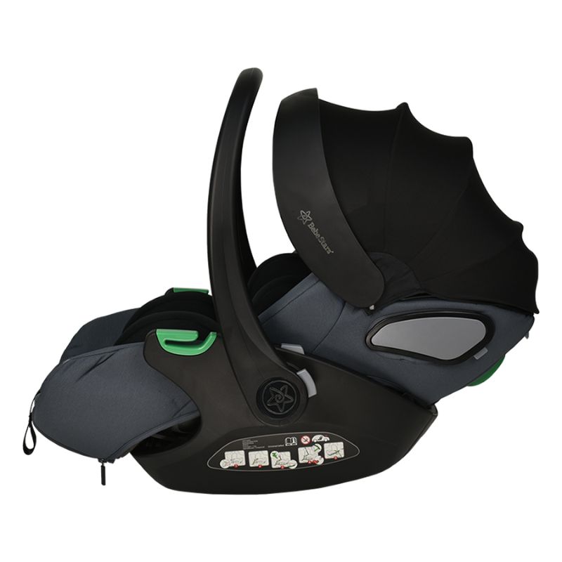 Bebe Stars Baby i-Size Κάθισμα Αυτοκινήτου 40-87cm Grey