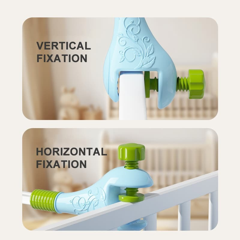 Bebe Stars Μόμπιλε Κούνιας με Μουσική για Νεογέννητα Bear Pink