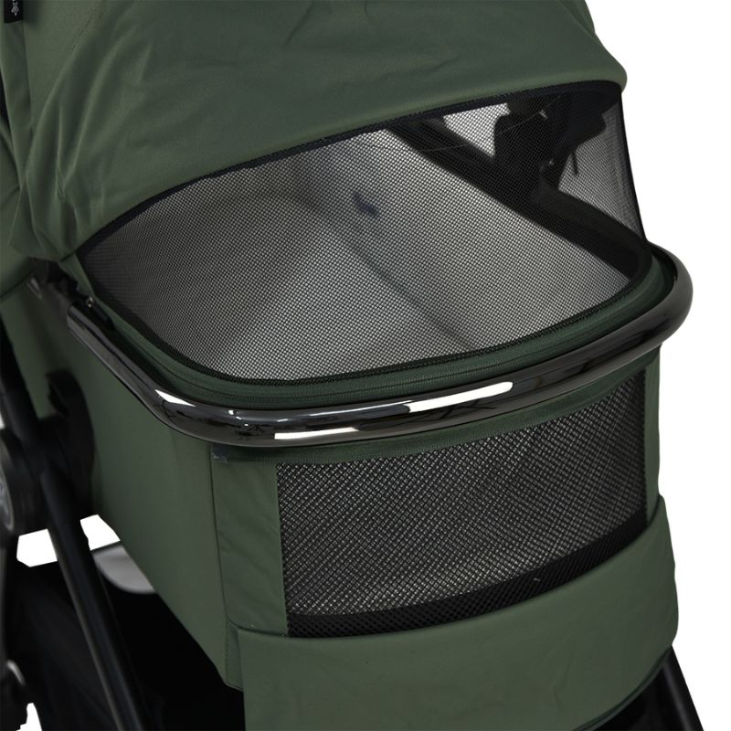 Bebe Stars Mythos Πολυκαρότσι 3-Σε-1 Με Κάθισμα Αυτοκινήτου Baby i-Size 40-87cm Forest Green
