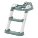 Bebe Stars Frog Εκπαιδευτικό Κάθισμα Τουαλέτας Με Χερούλια Και Σκαλοπατάκια Forest Green