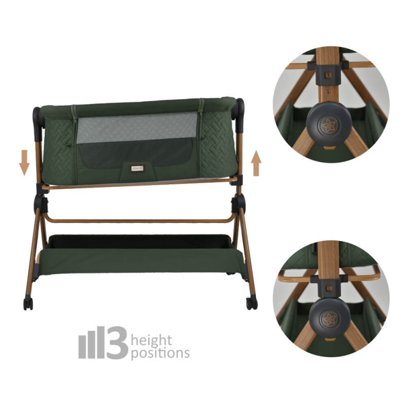 BebeStars Λίκνο Serenity 2 in 1 Forest Green 846-176