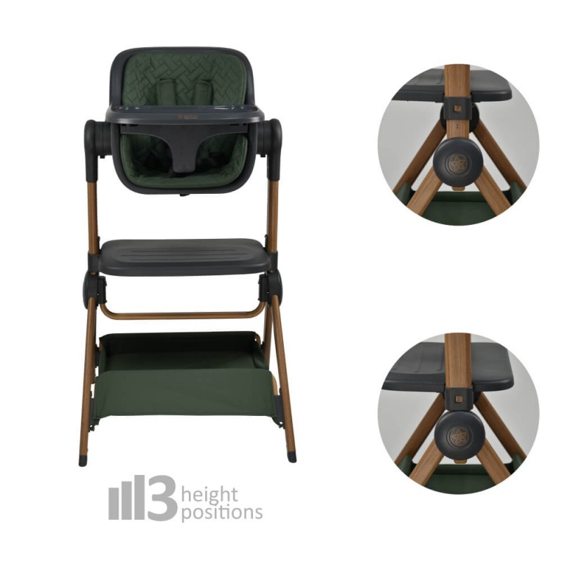 BebeStars Λίκνο Serenity 2 in 1 Forest Green 846-176