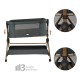 BebeStars Λίκνο Serenity 2 in 1 Smoked Grey 846-186