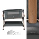 BebeStars Λίκνο Style 2 in 1 Smoked Grey 847-186